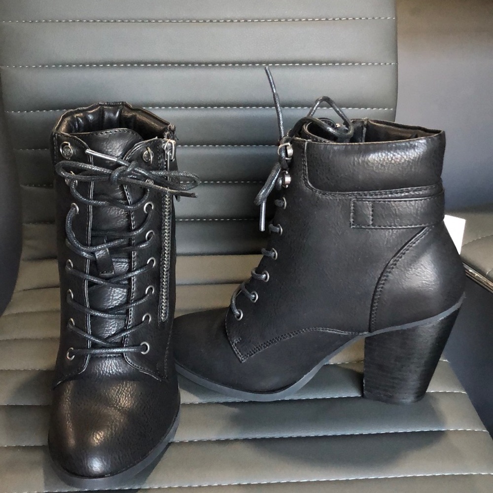 Black boots